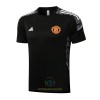 Manchester United Champions League Maglia da Allenamento 2022-23 Bianca Nera per Uomo